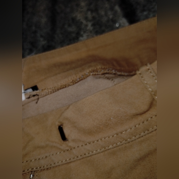 Garella tan pants with patch embellishments boot cut - Picture 7 of 7